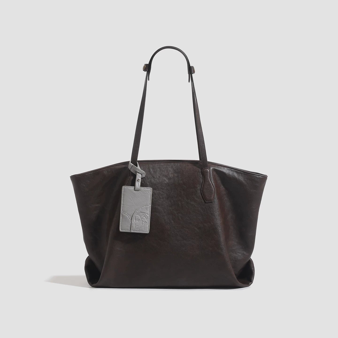 The Large Leather Tote – Spacious, Everyday Carryall for Work & Life