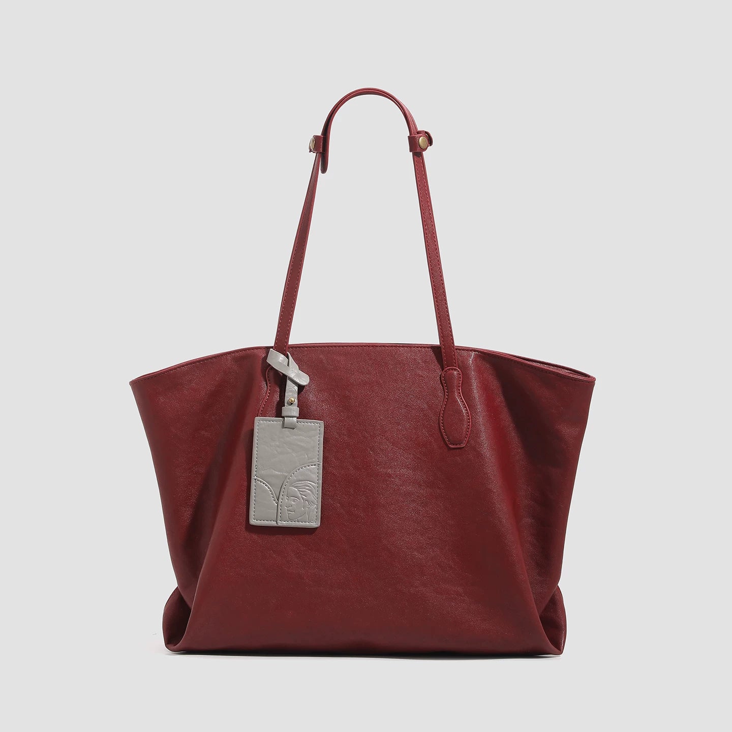 The Large Leather Tote – Spacious, Everyday Carryall for Work & Life